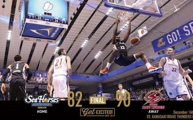 リーグ1位の勢いを止められず！バスケ・三河、８点差で惜敗