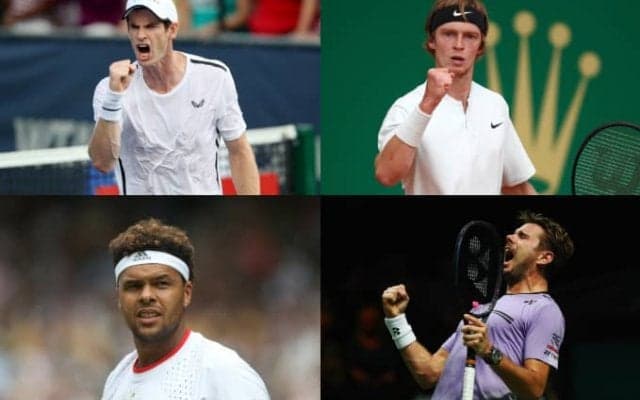 マレー、ルブレフ、ツォンガ、ワウリンカ。逆境を乗り越えカムバック賞にノミネートされた戦士たち