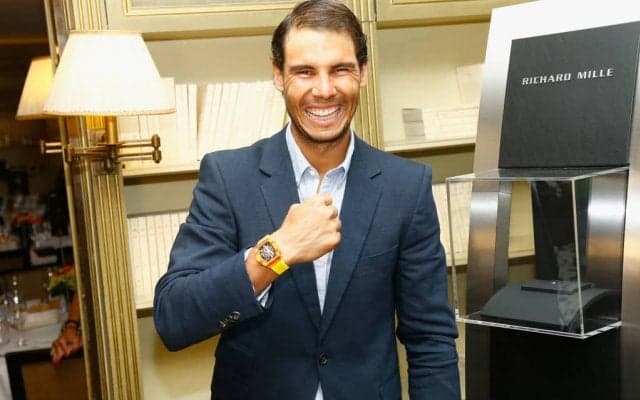 ナダルが試合中につけている腕時計は約8,000万円