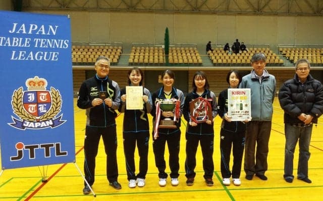 TOKYO GASが3連覇、トプコンは初優勝＜卓球・JTTL選抜全国チャンピオン大会＞