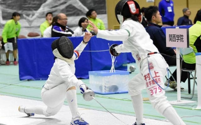 【フェンシング部】 女子エペ８強入りも４強の壁超えられず