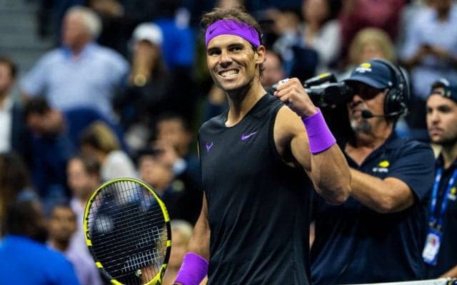 ナダル ファンから全米OP制覇に因んだ特別なプレゼントを貰う