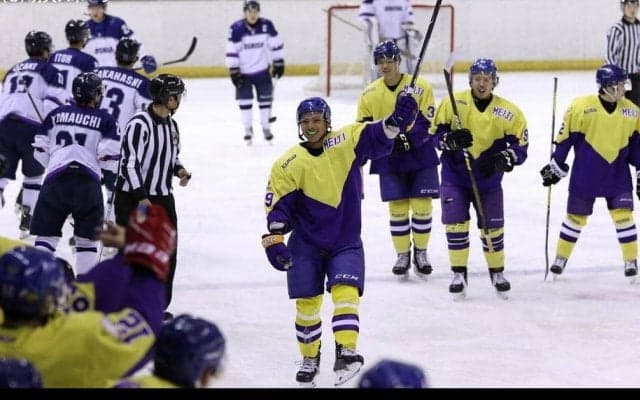 ２桁得点で同大を下す　準々決勝進出／日本学生氷上競技選手権