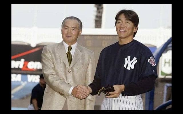 松井秀喜氏と長嶋茂雄氏による“伝説の素振り”が再脚光　米記者が紹介