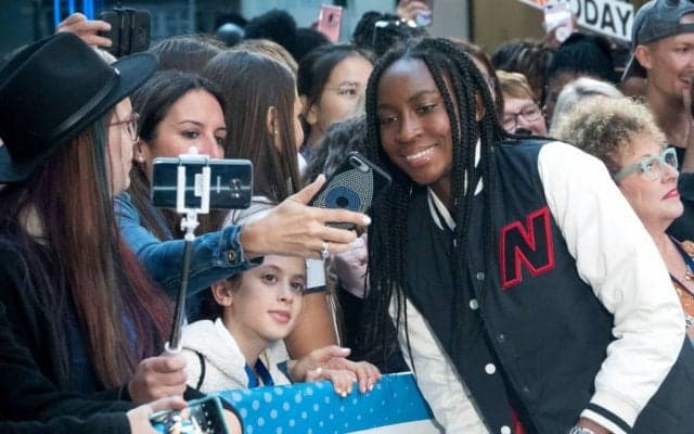 チャリティーイベントにガウフらWTA選手も参加、1億3000万円を集める