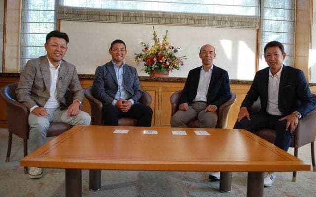 ゴルフを愛するプロ野球選手OBたちから男子プロゴルファーへのエール ─谷繁・立浪・和田・川上のラウンジトーク