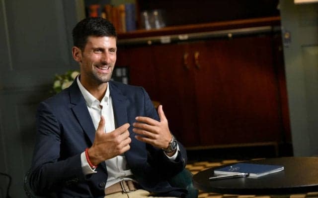 ジョコビッチ「贈り物の季節」にチャリティーに集めるお金は目標1000万円