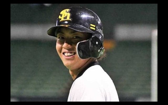 ホークス今宮の自主トレ剛速球にファン要望「来年から投手と内野手で」