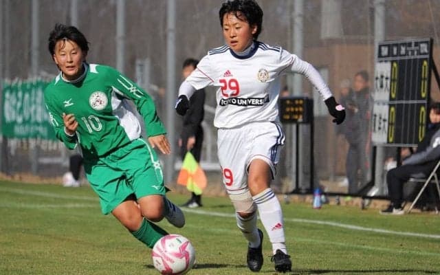 [女子サッカー]幾度も好機つくるも得点奪えず大体大に０－１