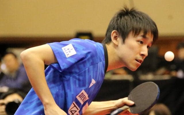 丹羽孝希、青森山田OB対決を制す　決勝は張本智和と＜ジャパントップ12＞