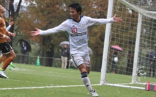 [男子サッカー]ＭＦ松崎  Ｊ２水戸ホーリーホックへ来季加入内定！