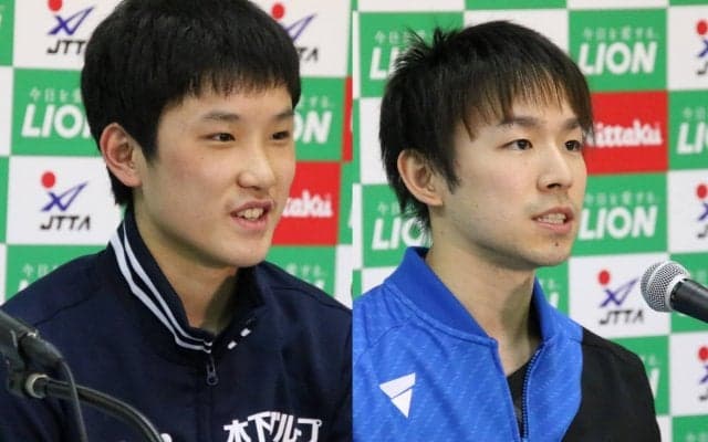 地元Vの張本「たくさん笑ってられるような年に」 丹羽も2020年へ強い思い語る