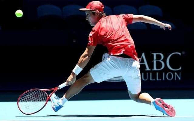 西岡 1ゲームしか与えない完勝で日本がウルグアイに勝利！リーグ戦突破へ前進