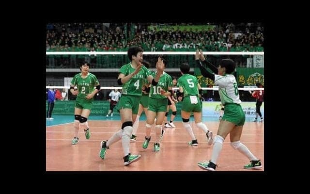 粘り強い八王子実践　「次につながる」辛勝　春高バレー　