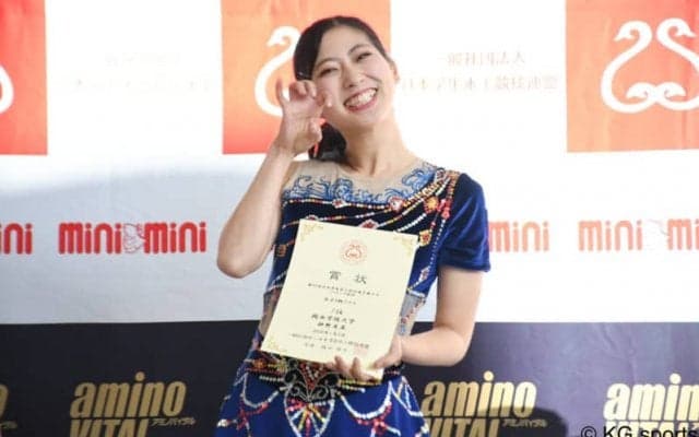 【スケート部フィギュア部門】　インカレ開幕！　神野が４級女子で優勝！
