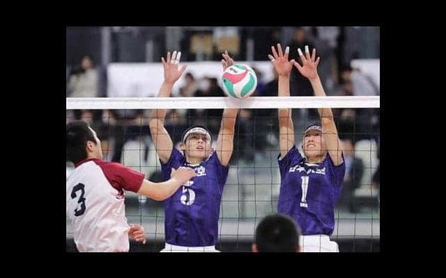 女子の東九州龍谷がストレート勝ち　男子は大村工が２回戦突破　春高バレー速報（６）