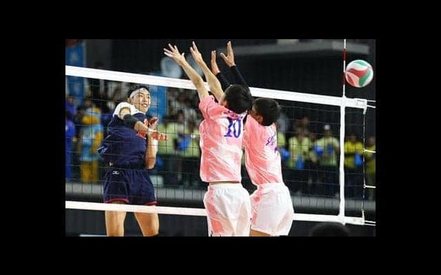 静岡勢男子、清水桜が丘は持ち味発揮できず、１６強ならず　春高バレー