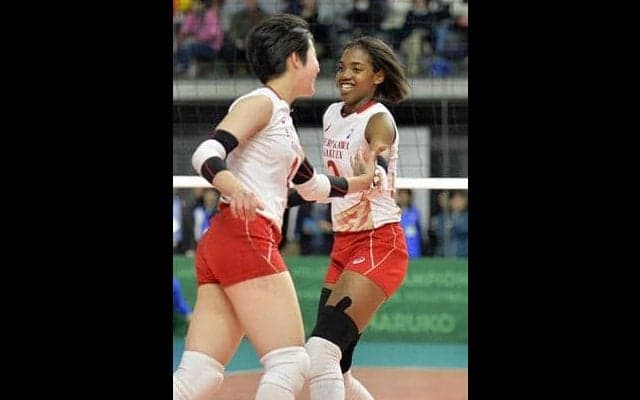 最高到達点３２０センチ　古川学園エースのメリーサが１８得点で輝き放つ　春高バレー