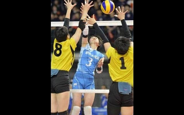 長野・東京都市大塩尻、札幌山の手を翻弄　春高バレー