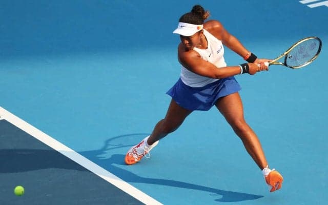 【速報】大坂なおみが第2セットを落とす。2020年初戦を勝利で飾れるか