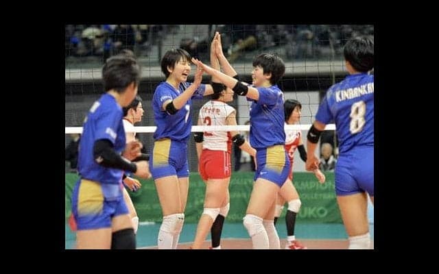 清風、金蘭会が４強入り　春高バレー