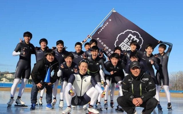 [スピードスケート]チームパシュート２位！有終の美でインカレ終える