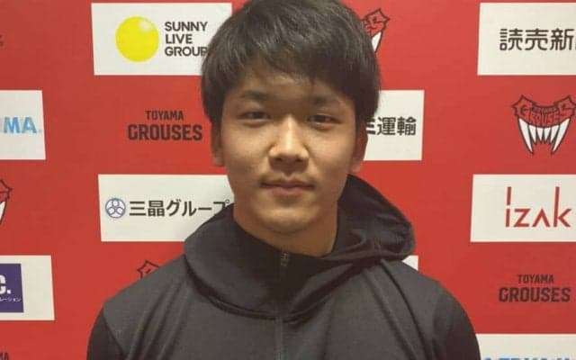 関東大学リーグの3ポイントシュート王、松脇圭志が富山グラウジーズに特別指定選手として入団