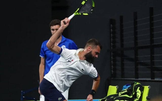 ペールがキレた！「ATPカップ」でラケット破壊するも勝利