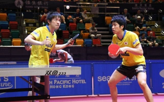 【卓球】丹羽・水谷のサウスポーペアまさかの初戦敗退＜香港OP・男子複＞