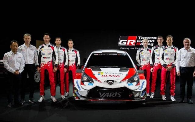 トヨタ、新生WRC参戦チームを日本でお披露目