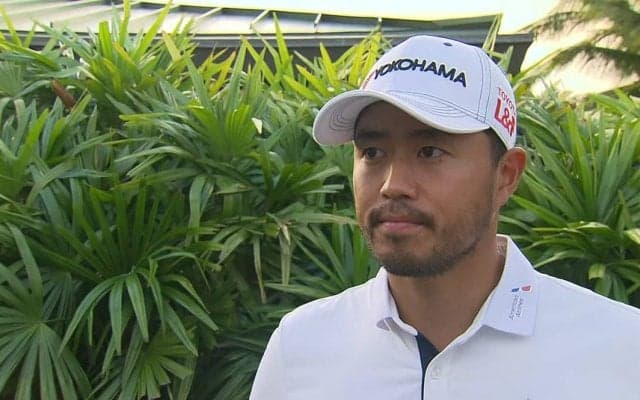 小平智「落ち着いてプレーすることができた」強風をものともせず首位と4打差と好発進
