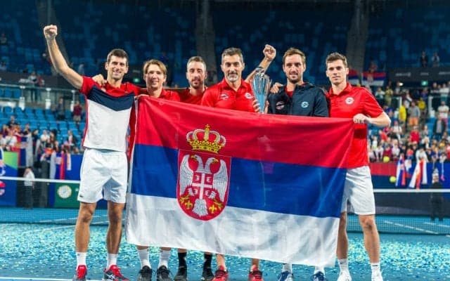 ジョコビッチ「一生の思い出」。ナダルらスペイン破り「ATPカップ」初代優勝国に