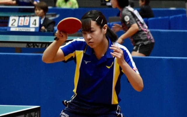 【卓球部】　全日本選手権が開幕！　２組が混合ダブルス３回戦へ