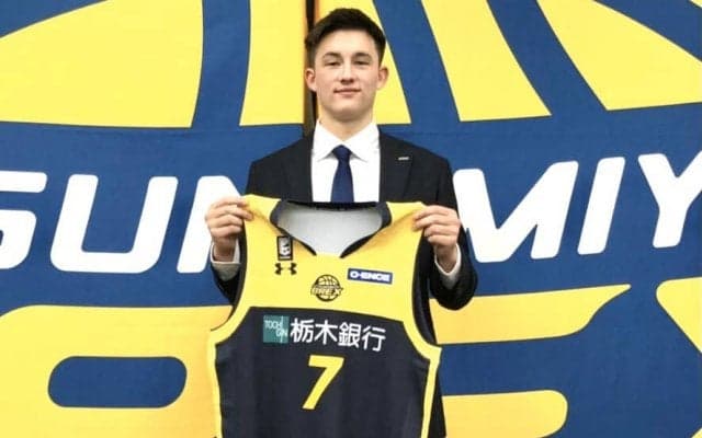 テーブス海が宇都宮ブレックス入団会見「サイズがあるガードとしてアグレッシブにアタックしていきたい」