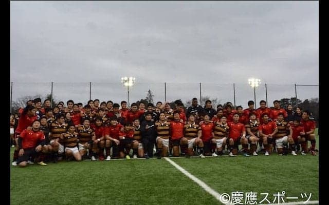 【ラグビー】４年が躍動！慶大蹴球部１２０代引退試合