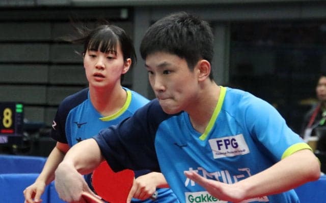 張本/長﨑ペアが完勝　「2人とも1年間成長した」＜全日本卓球2020＞