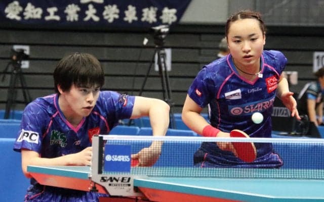 3連覇目指す森薗/伊藤、ベスト8入り 「1試合1試合良くなっている」＜全日本卓球2020＞