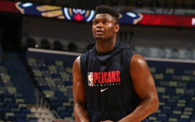 ドラフト全体1位ルーキー、ザイオン・ウィリアムソンが1月22日のスパーズ戦でNBAデビューへ