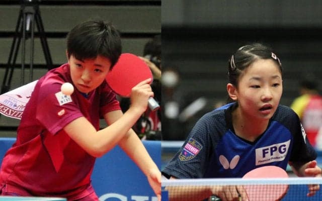 世界ジュニア準V小塩、5回戦進出　張本美和「1点を取るのが苦しかった」＜全日本卓球2020＞