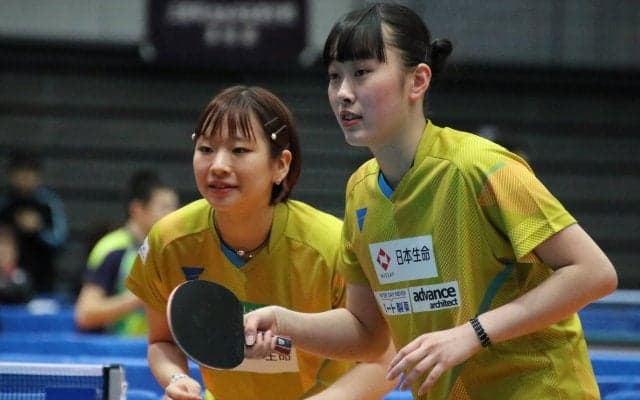女子複にTリーガー続々登場　8歳差・前田/赤江ペアも2回戦へ＜全日本卓球2020＞