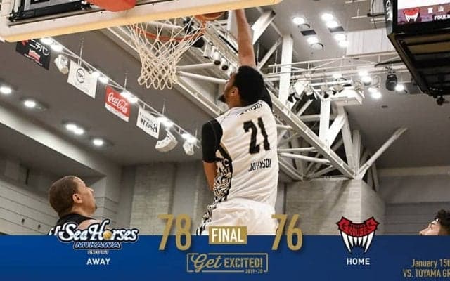 残り7秒の金丸弾！バスケ・三河、リーグ戦好調をキープし７連勝