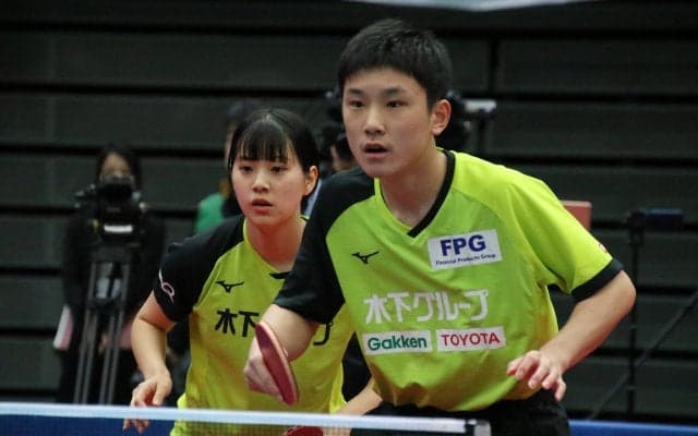 張本/長﨑、2年連続決勝進出　森薗/伊藤とのリベンチマッチへ＜全日本卓球2020・混合複＞