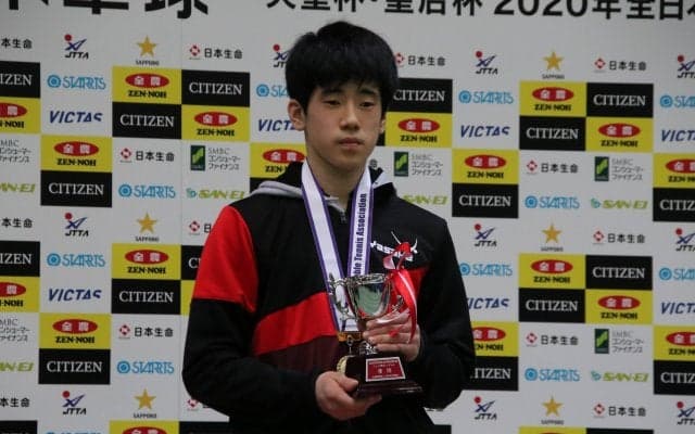 男子・吉山、女子・大藤が令和初のジュニアチャンピオンに輝く＜全日本卓球2020＞