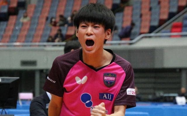 高3・戸上隼輔、目指すは頂点　「優勝して世界で活躍できる選手に」＜全日本卓球2020＞