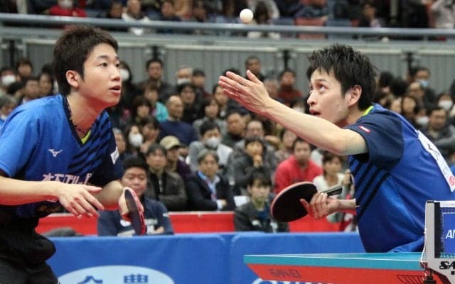 水谷隼/大島祐哉、逆転勝ちで準々決勝へ　木造/田中は金星逃す＜全日本卓球2020＞