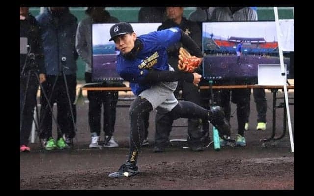鷹・千賀が自主トレ公開　「考える力が育つ時間」後輩投手たちのために時間割く