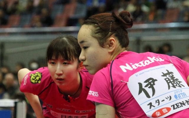 男女複で栄冠に輝くペアは　大会6日目見どころ＜全日本卓球2020＞
