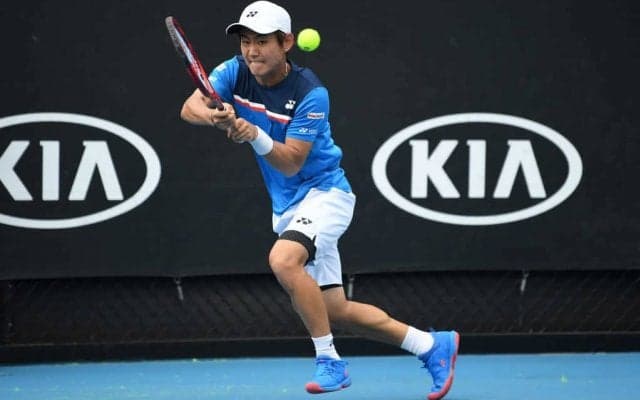 【速報】西岡良仁が第1セットを先取。世界32位エバンズとの2回戦