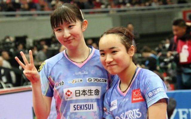 【速報】伊藤美誠/早田ひな組が3連覇　伊藤は3年連続3冠まであと2試合＜全日本卓球2020＞