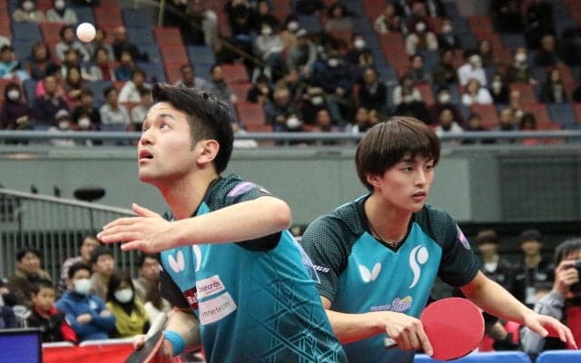 【速報】専修大・三部/及川、令和初の男子ダブルス王者に＜全日本卓球2020＞